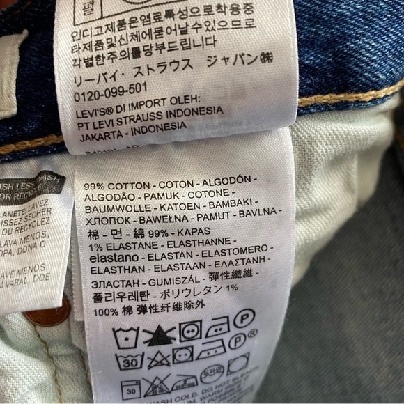 Levi’s Made & Crafted 501 Raw Hem Jeans Size 29x32 - Picture 10 of 12